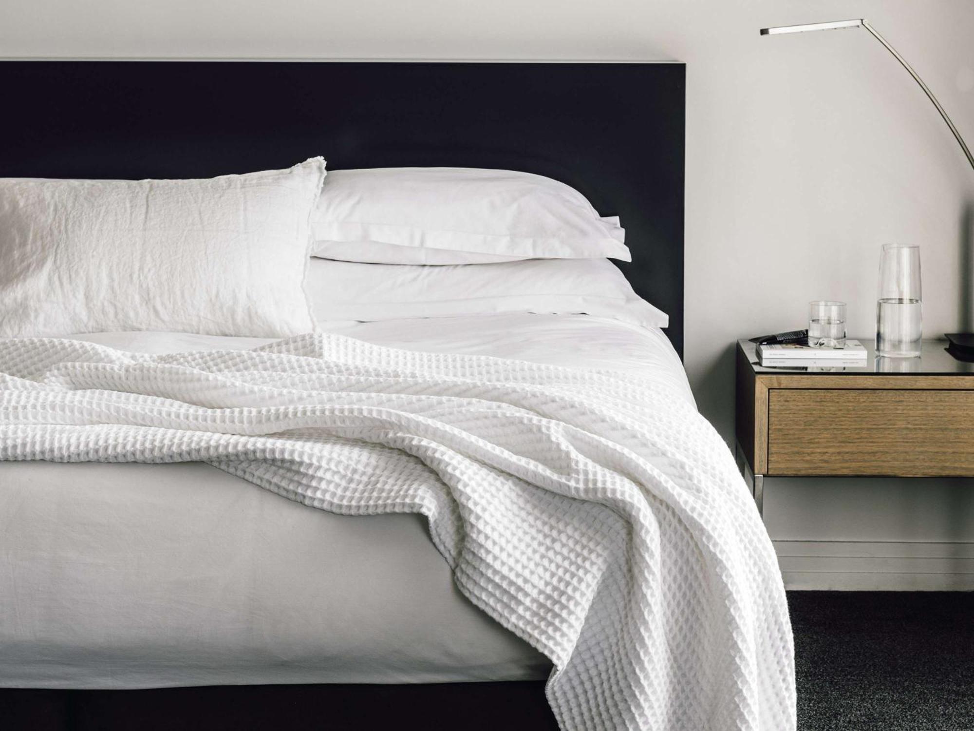 The Como Melbourne Exterior photo Waffle pique bed linen
